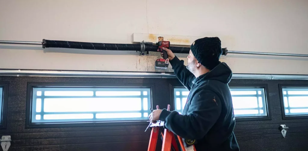 garage door spring replacement in Los Angeles, CA