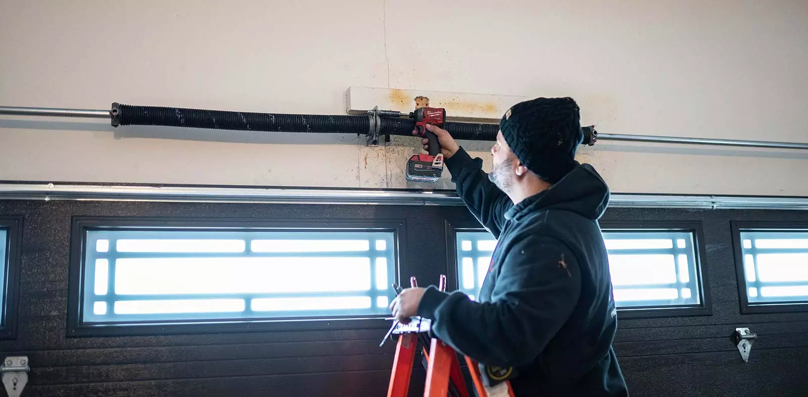garage door spring replacement in Los Angeles, CA